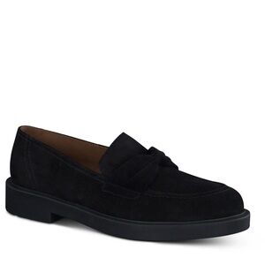 Paul Green Sadie Women’s Loafer in Black Suede NEW‎ 6